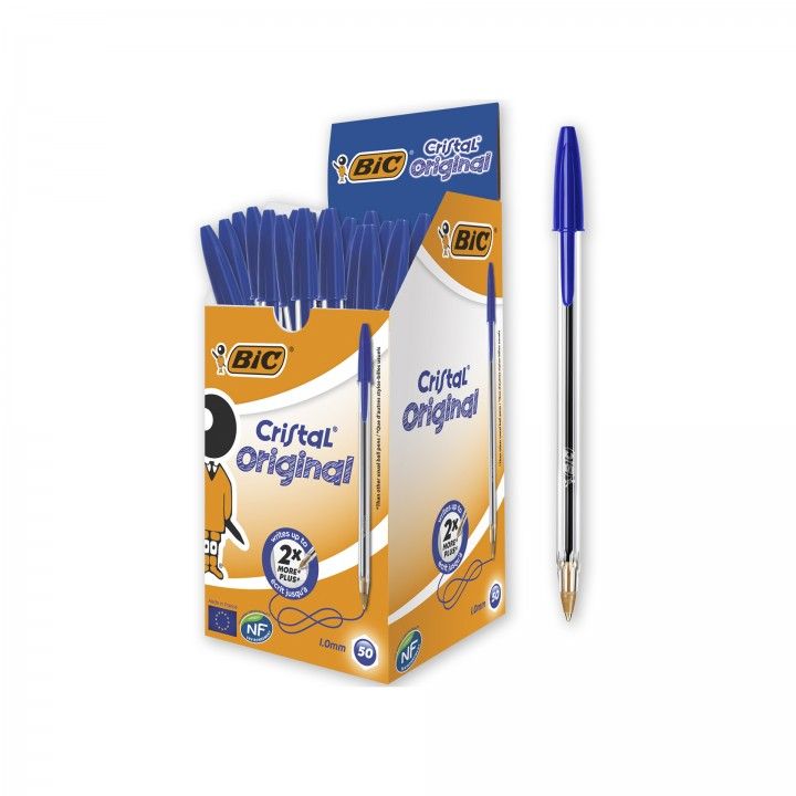 Esferográfica BIC Cristal Azul Caixa 50